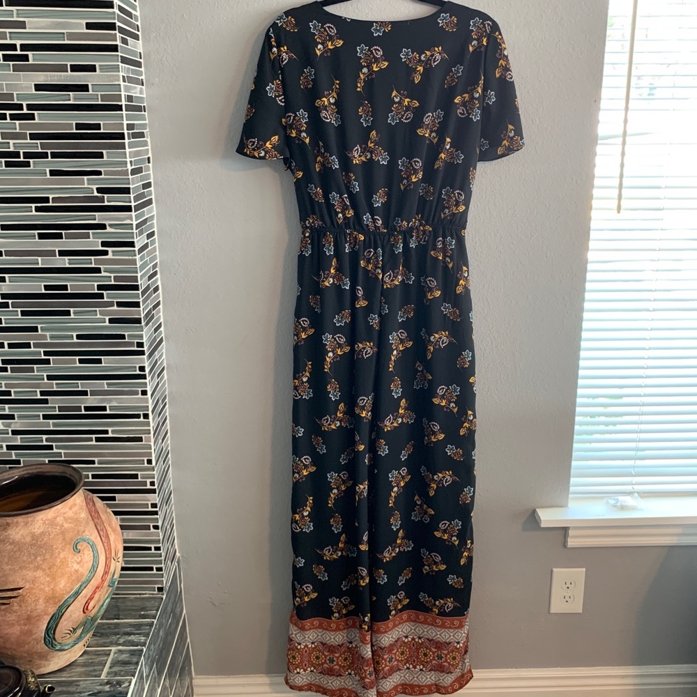 Francesca’s Floral Jumpsuit - Picture 6 of 16